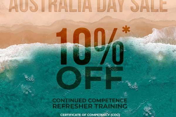 Australia Day Promotion for Refresher courses