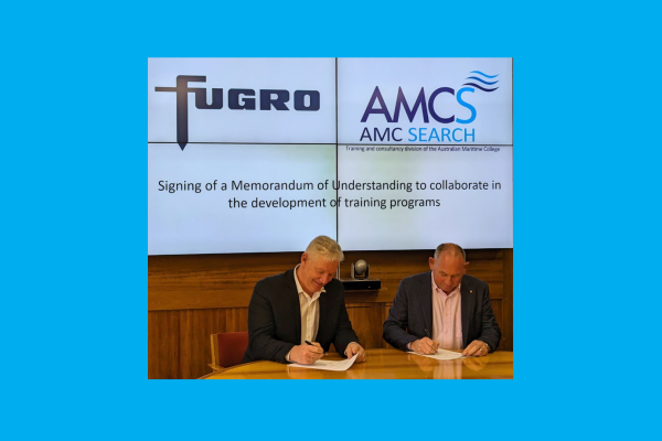 AMC Search and Fugro to develop Cat-A Hydrographic Survey Course