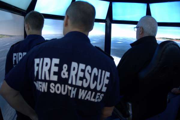 Bespoke training prepares firefighters to assess hazardous substances at sea